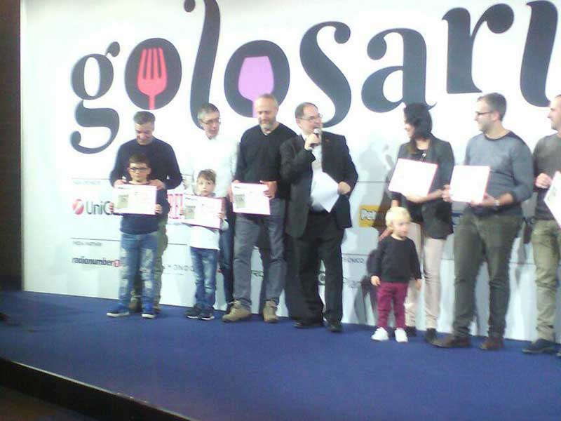 Riconoscimento "botteghe del gusto" 2016